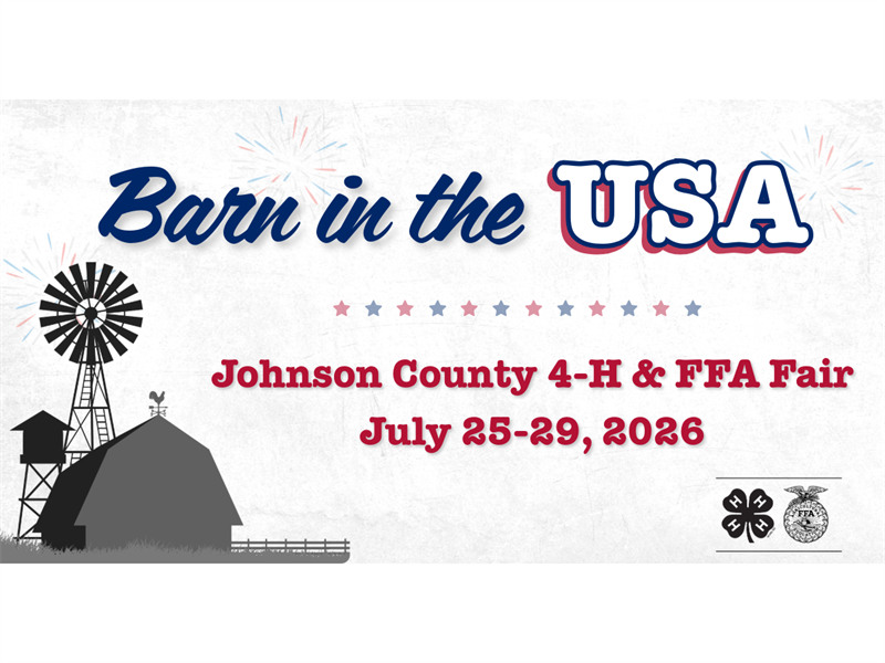 Logo for 2026 Johnson County 4-H and FFA Fair